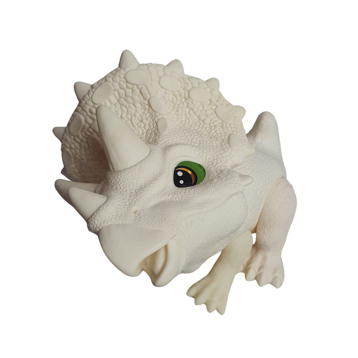 Little Dino Pintura Triceratops - Pincel e 4 Tintas para Pintura Little Dino Pintura Triceratops - Pincel e 4 Tintas para Pintura